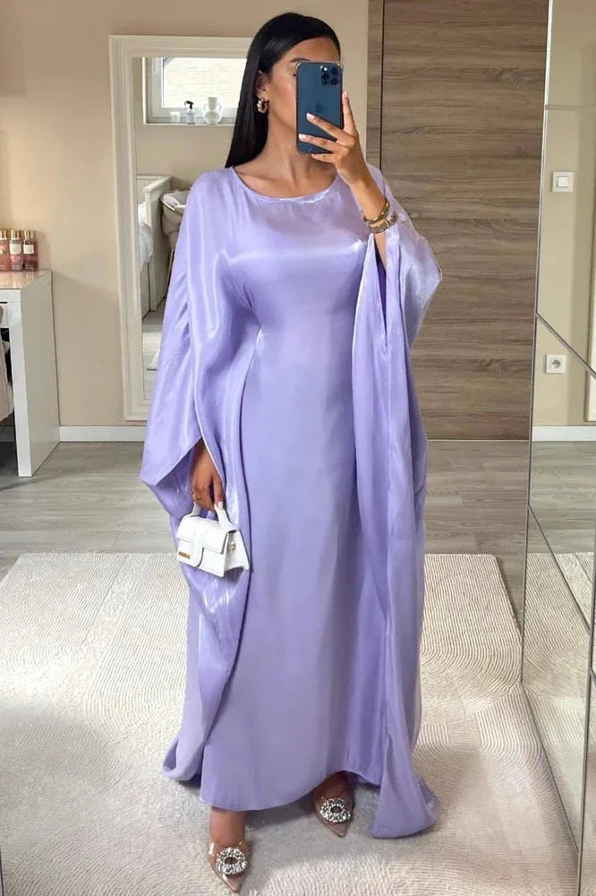 Elegant Long Sleeve Maxi Dress
