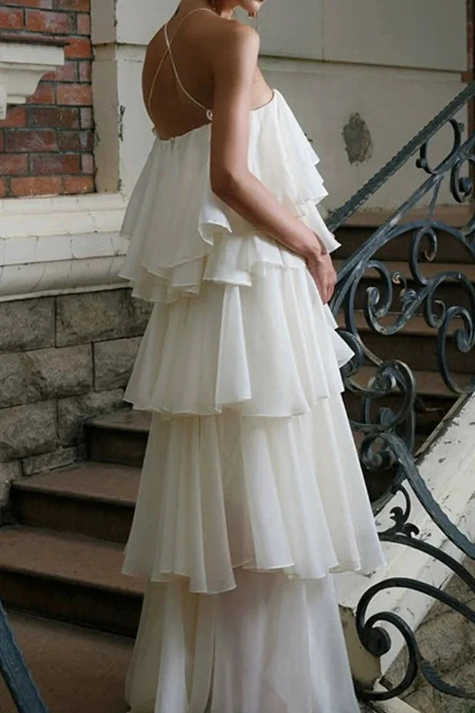 Elegant Off-Shoulder Sleeveless Maxi Dress