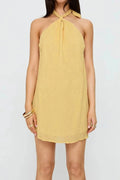 Elegant Sleeveless Mini Dress
