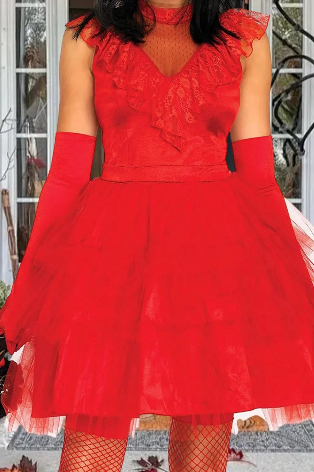 Elegant Sleeveless Mini Dress