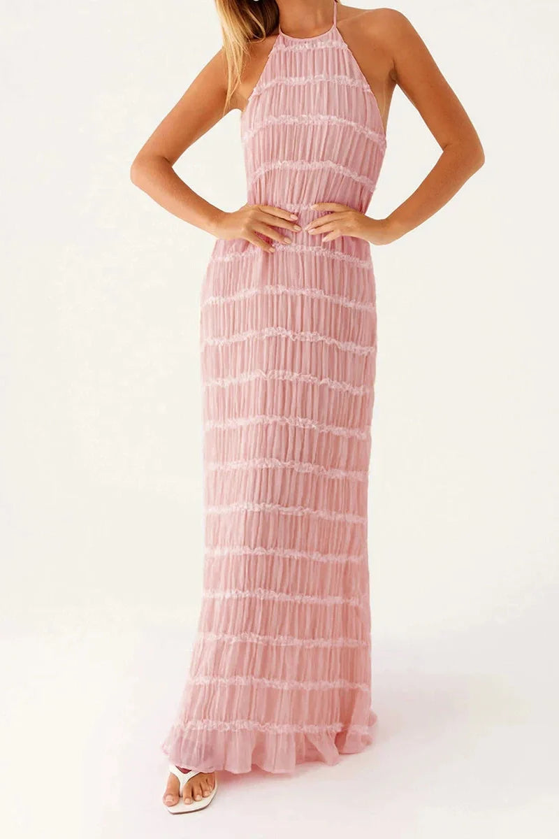 Bodycon Sleeveless Backless Maxi Dress