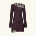 Lace Long Sleeve Bodycon Mini Dress