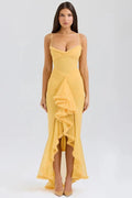 Spaghetti Strap Sleeveless Backless Maxi Dress