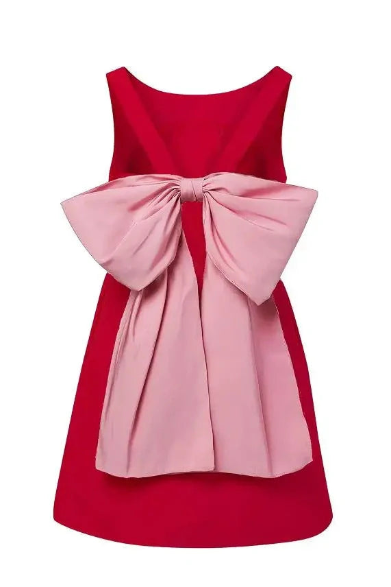 Backless Sleeveless A-Line Bodycon Mini Dress