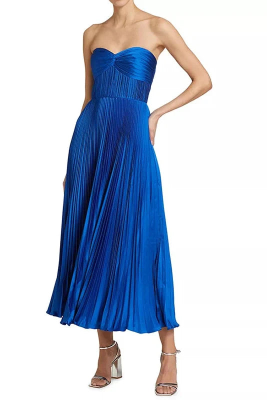 Elegant High Waist Sleeveless Backless Maxi Dress