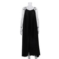 Spaghetti Strap Backless Loose Maxi Dress