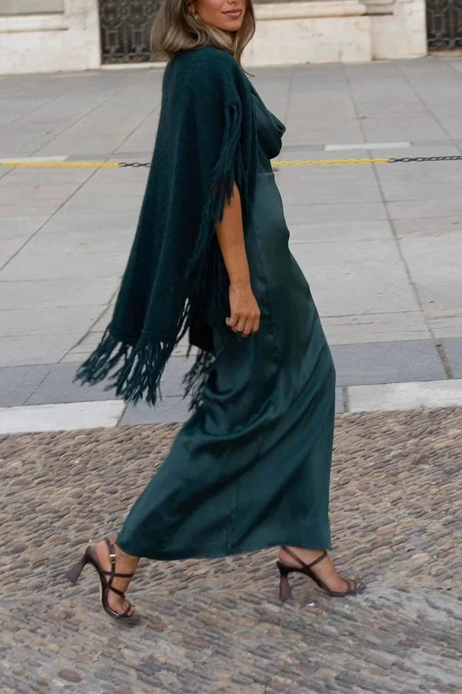 Hollow Out Sleeveless Slim High Waist Maxi Dress