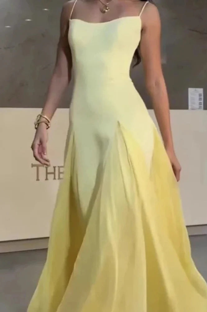 Elegant Backless High Waist Pleated Sleeveless Maxi Dress