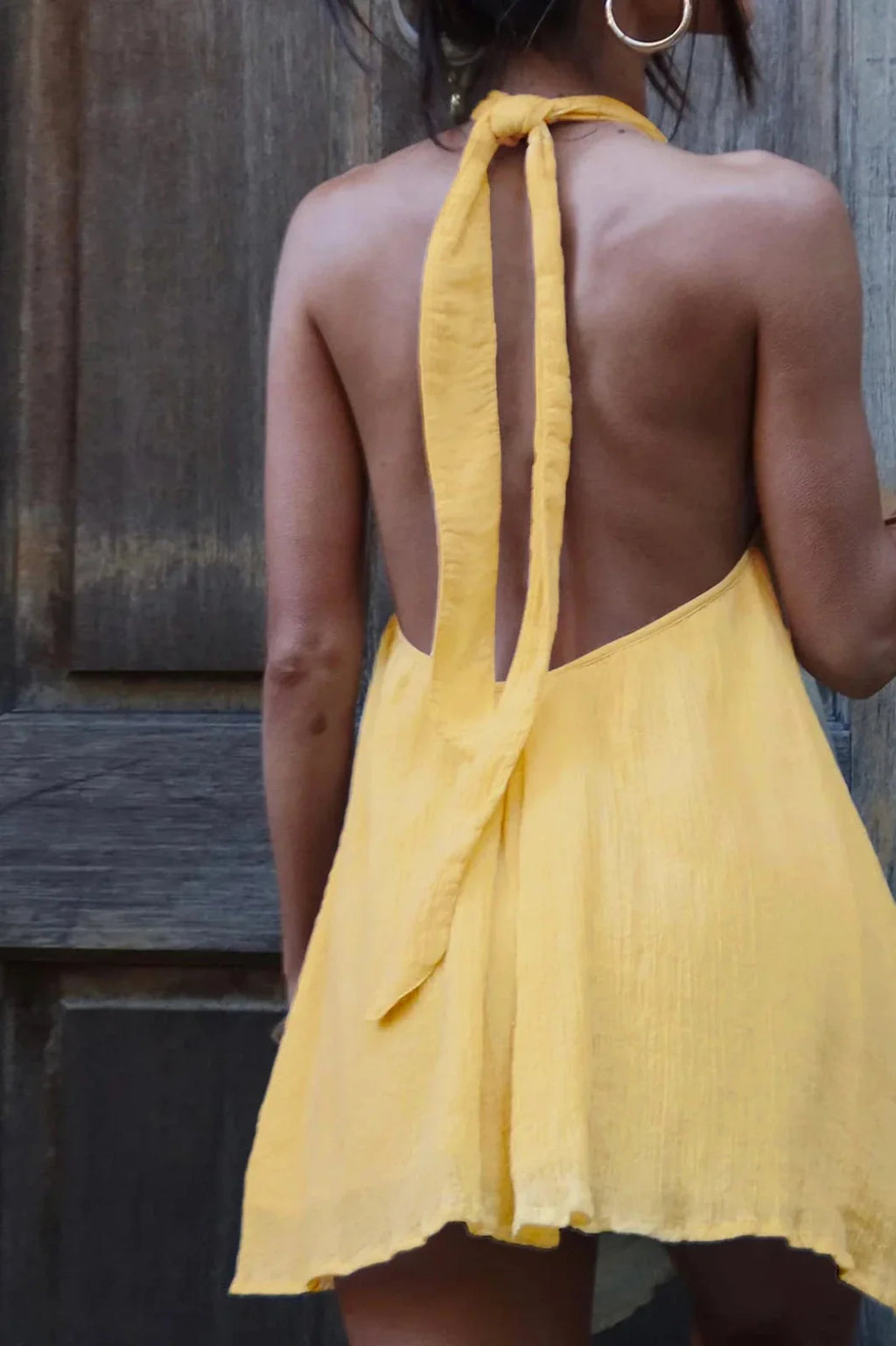 Elegant Sleeveless Mini Dress