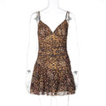 Elegant Backless Sleeveless Mini Dress
