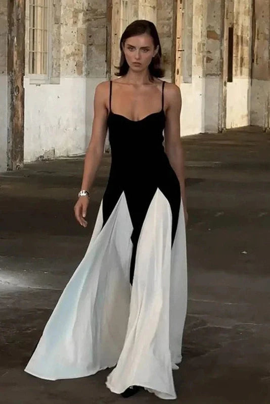 Elegant Backless Sleeveless Maxi Dress