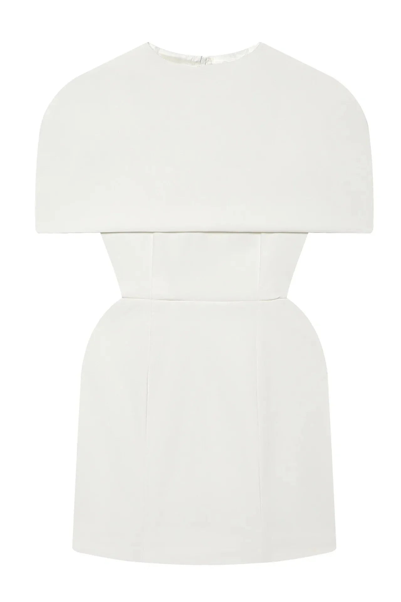 Elegant Sleeveless Round-Neck Mini Dress