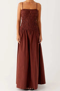 Sleeveless Spaghetti Strap Maxi Dress
