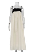 Elegant Backless Sleeveless Loose Maxi Dress