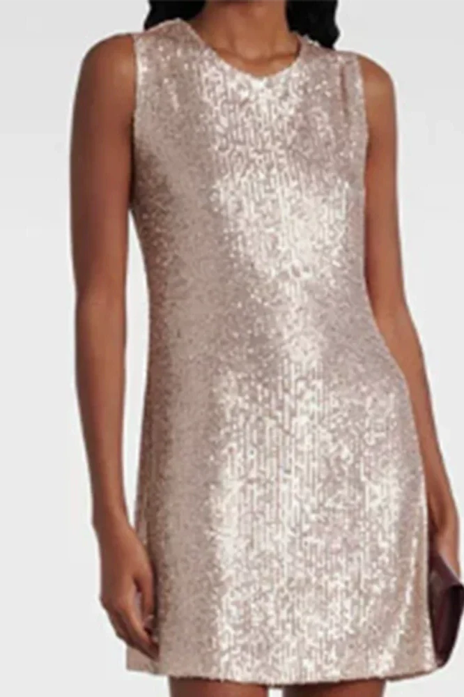V-Neck Backless Slim Sleeveless Lace-Up Mini Dress