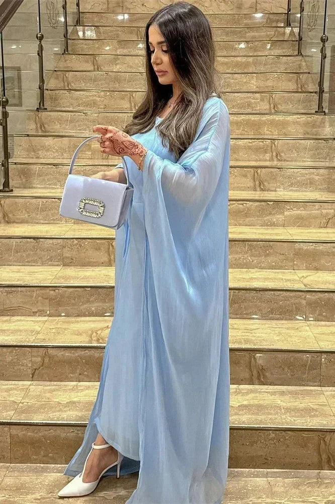 Elegant Long Sleeve Maxi Dress
