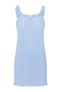 Sleeveless Pleated Mini Dress