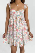 Sleeveless Backless A-Line Mini Dress