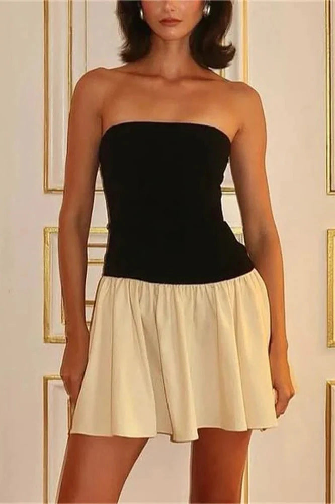 Elegant Slim Bodycon Backless Off Shoulder Mini Dress