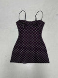 Spaghetti Strap High Waist A-Line Mini Dress