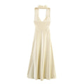 V-Neck Sleeveless Backless Slim Maxi Dress