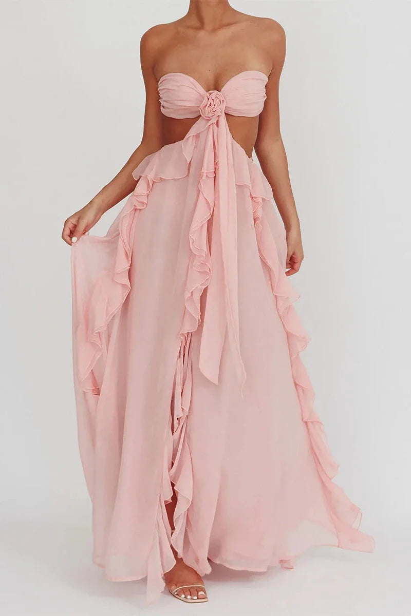 Elegant Sleeveless Maxi Dress