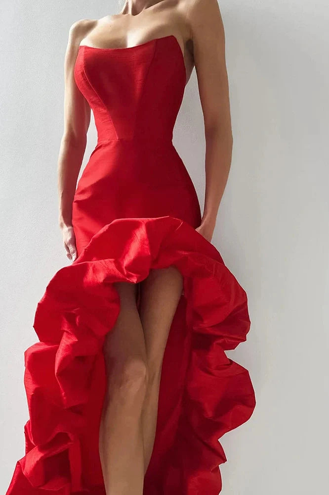 Elegant Off Shoulder Slim High Waist Maxi Dress