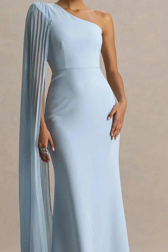 Elegant High Waist Sleeveless Slash Collar Slim Maxi Dress