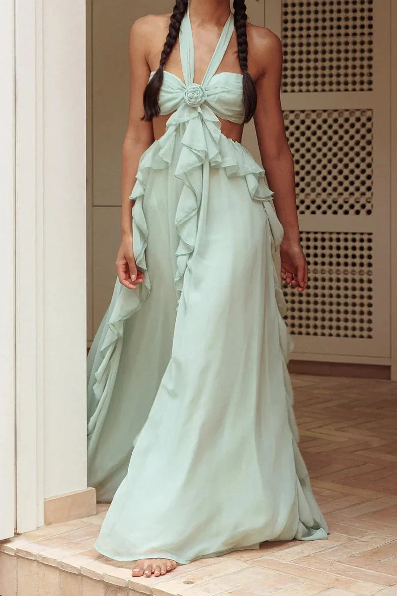 Elegant Sleeveless Maxi Dress