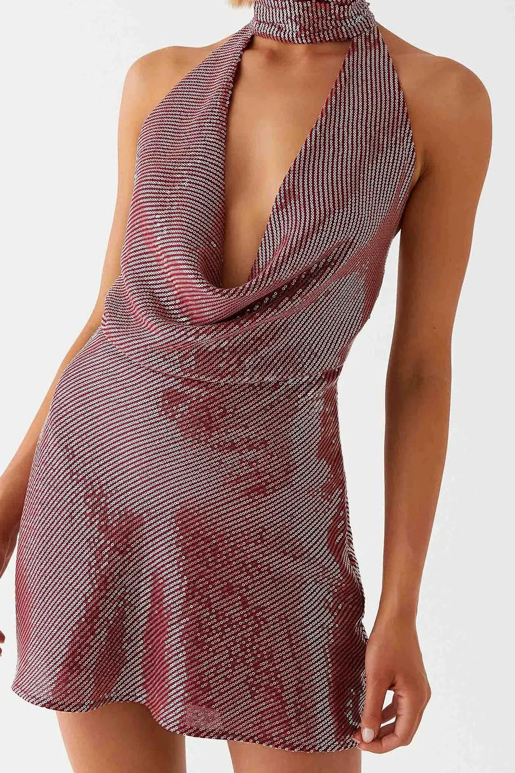 Elegant Sleeveless Bodycon Mini Dress