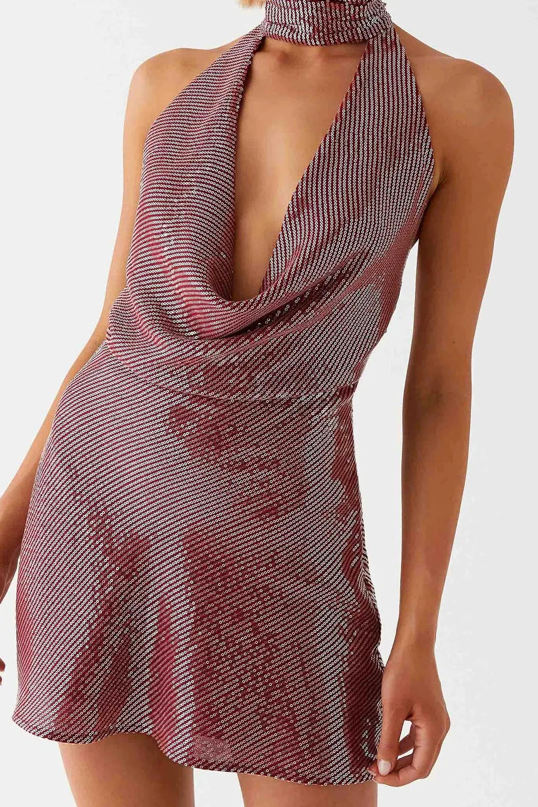 Elegant Sleeveless Bodycon Mini Dress
