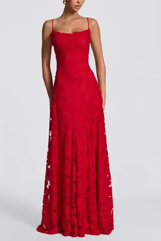 Hollow Out Sleeveless Pleat Backless Lace Up Maxi Dress