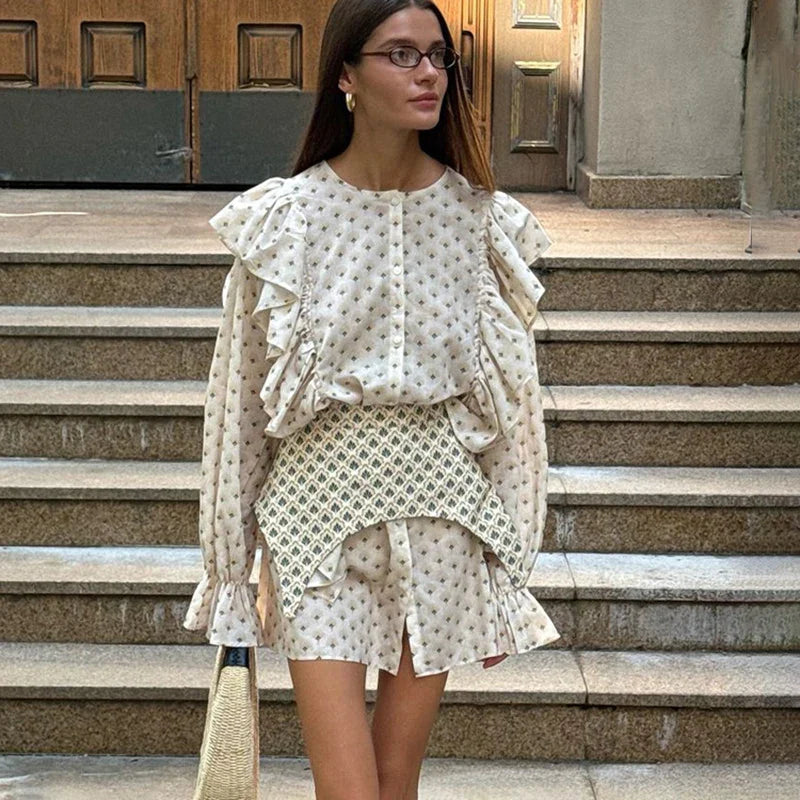 Long Sleeve High Waist Slim Mini Dress
