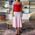 Elegant Sleeveless Slim Midi Dress