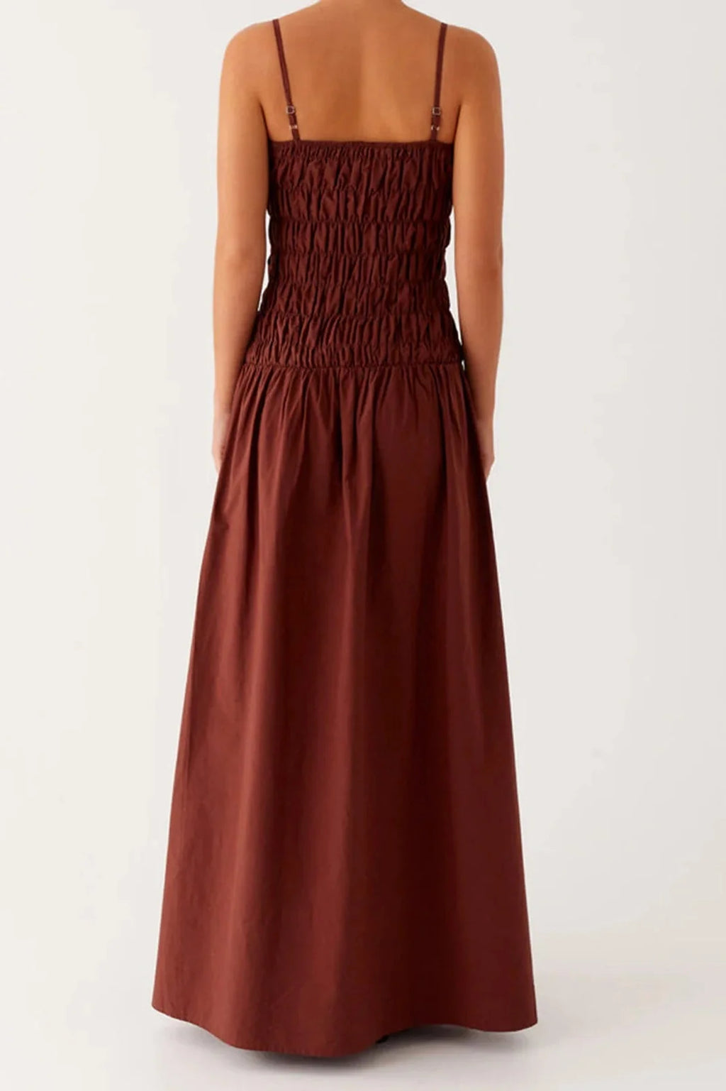 Sleeveless Spaghetti Strap Maxi Dress