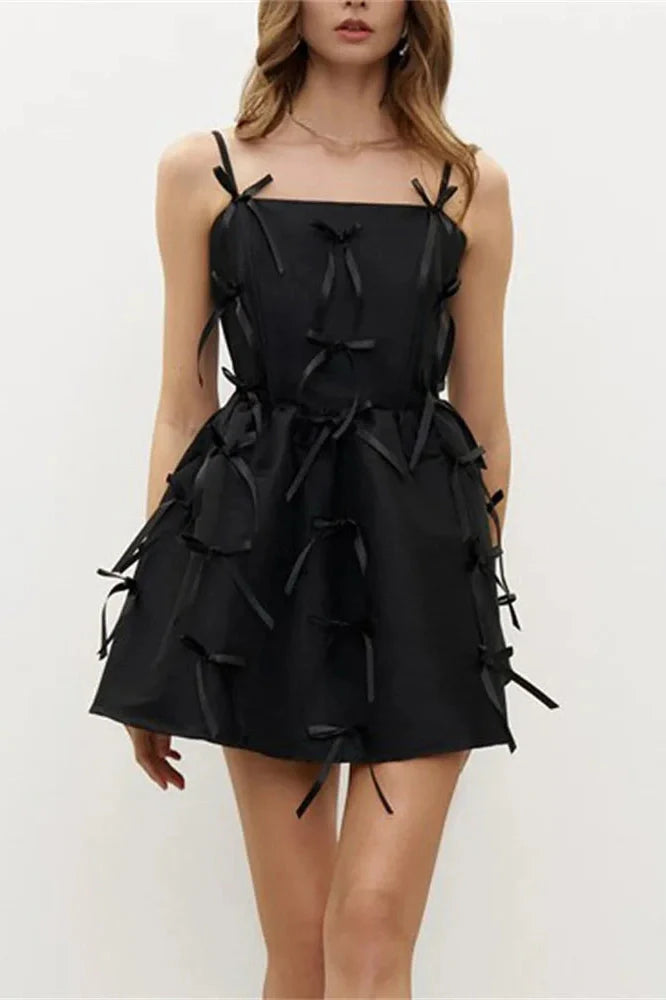 Backless Patchwork Bodycon Mini Dress