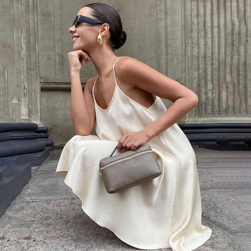 Elegant Sleeveless Backless Mini Dress