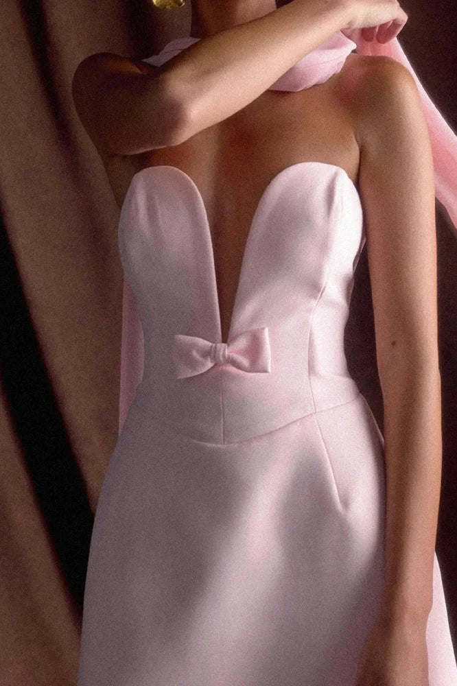 Elegant Off Shoulder Sleeveless High Waist Mini Dress