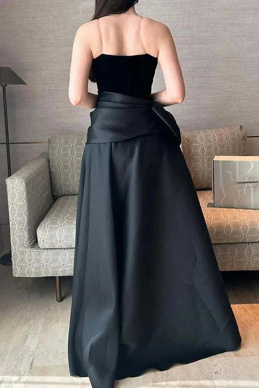 Off Shoulder Pleated Sleeveless High Waist Maxi Dress