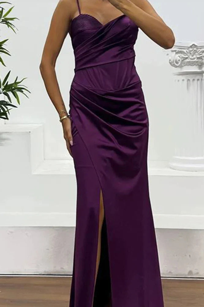 Hollow Out High Waist Split Sleeveless Maxi Dress