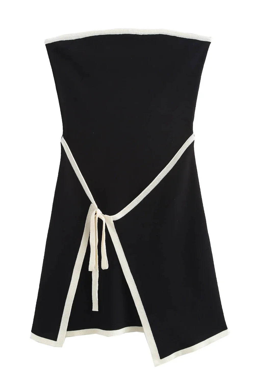 Elegant Slim Knitted Sleeveless Mini Dress